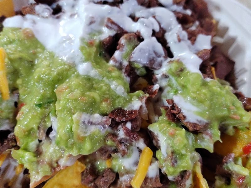 Super Taquería food